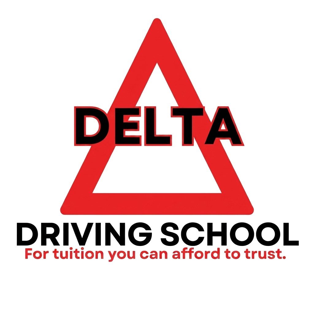 Delta Driving School logo